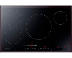 Samsung NZ84F7NB6AB Zwart Ingebouwd 80 cm Inductiekookplaat zones 4 zone(s)