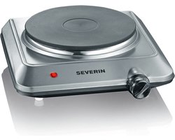 Severin KP 1092 - Kookplaat - elektrisch - 1-pits - RVS - 1500W
