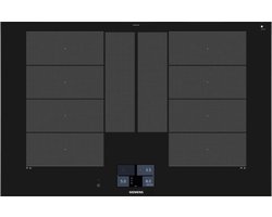 Siemens iQ700 EX875KYV1E kookplaat Zwart Ingebouwd 80 cm Inductiekookplaat zones 4 zone(s)
