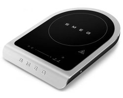 SMEG PIC01BLMEU - Vrijstaande inductiekookplaat - Mat Zwart - Collezione - 2100 Watt - Incl. externe temperatuursonde