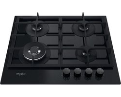 Whirlpool AKTL 629/NB1 Wit Ingebouwd 59 cm Gaskookplaat 4 zone(s)