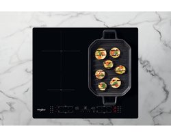 Whirlpool WB B8360 NE Zwart Ingebouwd 59 cm Inductiekookplaat zones 4 zone(s)
