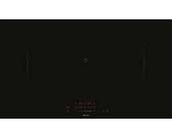 Wiggo WH-B937IRS(B) – Inbouw Inductiekookplaat – 90 cm – 5+2 kookzones met bridgefunctie – 7600W – 9 standen slide control – Boostfunctie – Touch Control – Timer – Kinderslot – 5 jaar garantie – 2 of 3 fase zonder stekker – Zwart Kristalglas