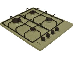 Wiggo WK-GV804G - Vrijstaande gaskookplaat - Groen