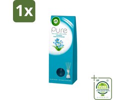 1 x Air Wick Pure - Geurstokjes - Lentedauw - 30ml - Geurstokjes - Luchtverfrissers - Air Wick - Lentedauw - Natuurlijke Geur