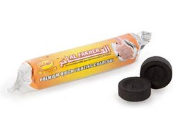 Al Fakher Kooltjes - Kolen - Brander - Kolenbrander - Easy Light Coal - Houtskool Tabletten - Golden Temple