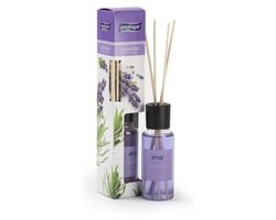 Amahogar Geurstokjes Fresh Breeze - lavendel - 100 ml - geurverspreider - interieurparfum