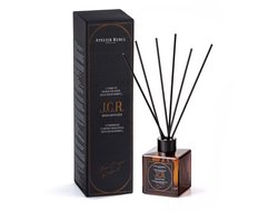 Atelier Rebul J.C.R. - Geurstokjes (120ml) - Houtige & Kruidige Kamergeur - Heerlijke Geurverspreider