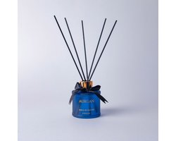 Aurgan - Rose Reed Diffuser - Geurstokjes rozenparfum - 100 ml - 45 dagen - rietverspreider - interieurparfum - huisparfum - fragrance sticks - Eau De Parfum
