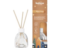 Bolsius - True Glow Geurstokjes - Silent Night - Vanille Hazelnoot - 6 Geurstokjes - Voordeelverpakking