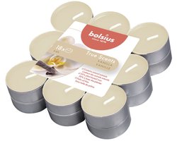 Bolsius - True Scents - Geurtheelichten - 18 stuks per verpakking - Vanilla