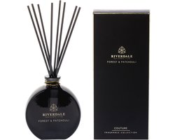 Boutique Geurstokjes Forest & Patchouli 90ml zwart