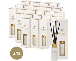Boutique Geurstokjes Lotus & Jasmine 40ml wit (24 stuks)