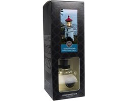 Bridgewater Geurstokjes | Reed Diffuser Nantucket Coast - komkommer meloen mandarijn salie patchouli
