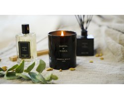 Cereria Molla 1899 Mikado Santal & Tonka geurstokjes 100ml reed diffuser nieuw ceder musk cardemom aromaverdamper