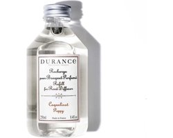 Durance - navulling geurstokjes - coquelicot poppy - klaproos - 250ml