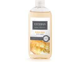 Esteban Ambre Blanc Navulling Geurstokjes 300ml
