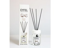 EYFEL - REED DIFFUSER - GEURSTOKJES - HUISPARFUM - COTTON - 120ML
