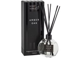 Geurdiffuser met stokjes 150ml Amber Oak