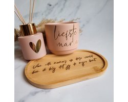 Geurpakketje liefste mama - Geurstokjes - kaars - mama