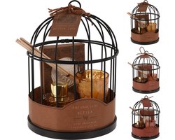Geurset - in Vogelkooi - 20 cm - (1 stuk) assorti - cadeauset - giftset vrouw - kerst - kerst cadeautjes