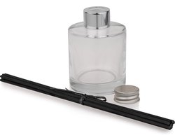 Geurstokjes Fles met alu dop, sierdop en stokjes - Beauty & Care - 1 st. met stokjes. new