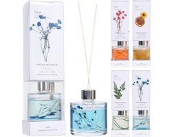 Geurverspreider- geurstokjes - voor uw interieur - Orange bloesem - 200 ml