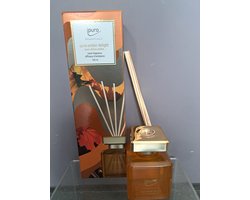 ipuro geurstokjes amber delight - kaneel - lavendel - amandel - vanille - kokos - kruidnagel -100 ml