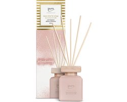 Ipuro time for a hug geurstokjes - Geurfles Glas - Kunststof - Roze - 50ml