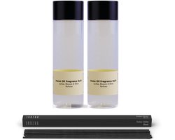 JANZEN Home Fragrance Refill &C Lychee Blossom & Shine 2-pack Incl. Gratis Sticks