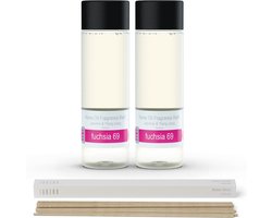JANZEN Home Fragrance Refill Fuchsia 69 2-pack Incl. Gratis Sticks