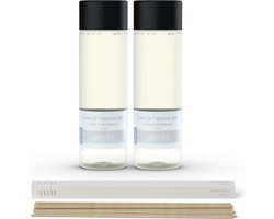 JANZEN Home Fragrance Refill Grey 04 2-pack Incl. Gratis Sticks