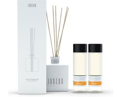 JANZEN Home Fragrance Sticks XL White - incl. Orange 77