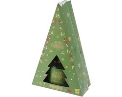 Kerst Geurstokjes Cadeauset - Christmas Tree | Kerstboom - Geurdiffuser 100ml - Aroma di Rogito
