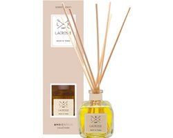 Lacrosse Geurstokjes - Houtig - Wood & Tonka - 100 ml Diffuser