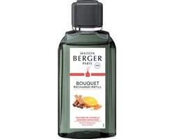 Lampe Berger Maison Paris - Orange de canelle / Orange cinnamon - Navulling voor geurstokjes 200 ml