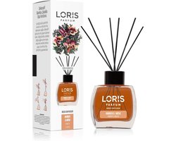 LORIS - Parfum - Geurstokjes - Huisgeur - Huisparfum - Amber & Misk - 120ml