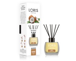 Loris Parfum - Geurstokjes - Parfum - Huisgeur - Huisparfum - Coconut - 120 ml