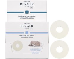 Maison Berger - Lampe Berger Nomad Elektrische parfumverspreider navulling Caresse de Coton