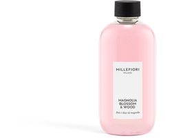 Millefiori Milano - Navulling voor Geurstokjes 250 ml - Magnolia Blossom & Wood - 4-5 maanden