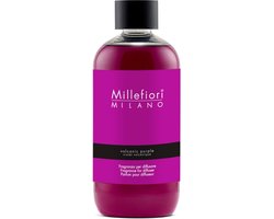Millefiori Milano Navulling voor Geurstokjes 250 ml - Volcanic Purple