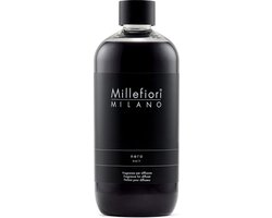 Millefiori Milano Navulling voor Geurstokjes 500 ml - Nero
