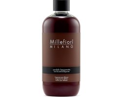 Millefiori Milano Navulling voor Geurstokjes 500 ml - Sandalo Bergamotto