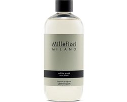 Millefiori Milano Navulling voor Geurstokjes 500 ml - White Musk