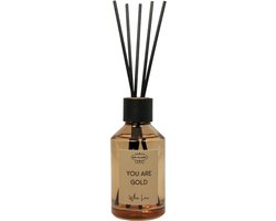 MY FLAME - Geurstokjes - YOU ARE GOLD - Geur: White Lotus - 100 ml