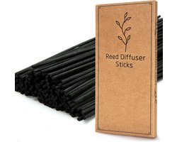 Natuurlijke Rotan Diffuser Stokjes 19 cm voor Essentiële Oliën