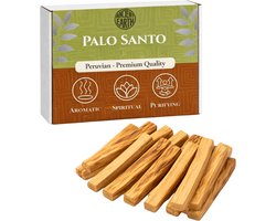 Palo Santo Stokjes uit Peru 100 Gram - Palo Santo Hout - Premium Kwaliteit - Witte Salie - White Sage