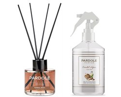 Pardole Huisparfum Sandal Wood - Geurstokjes - Huisgeur Pakket 600ML