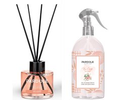 Pardole Huisparfum Wild Flower - Geurstokjes - Huisgeur pakket 600ML