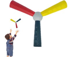 Reflex Ball Reactie Trainer - Driekleurige hand-oogcoördinatietool - Zachte en veilige trainingsbal voor atleten - Verbeter de reactiesnelheid